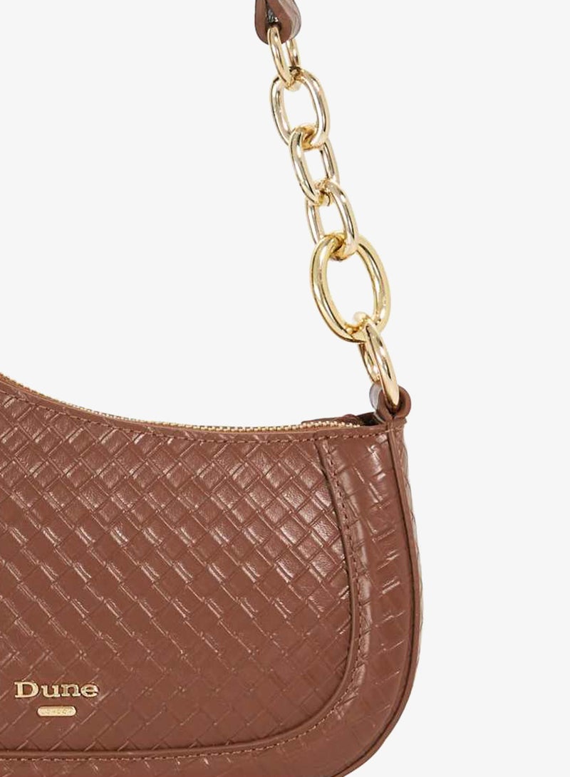 Dune London Asymmetric Chain Detail Shoulder Bag - Image 5